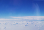 飞机大气层云海