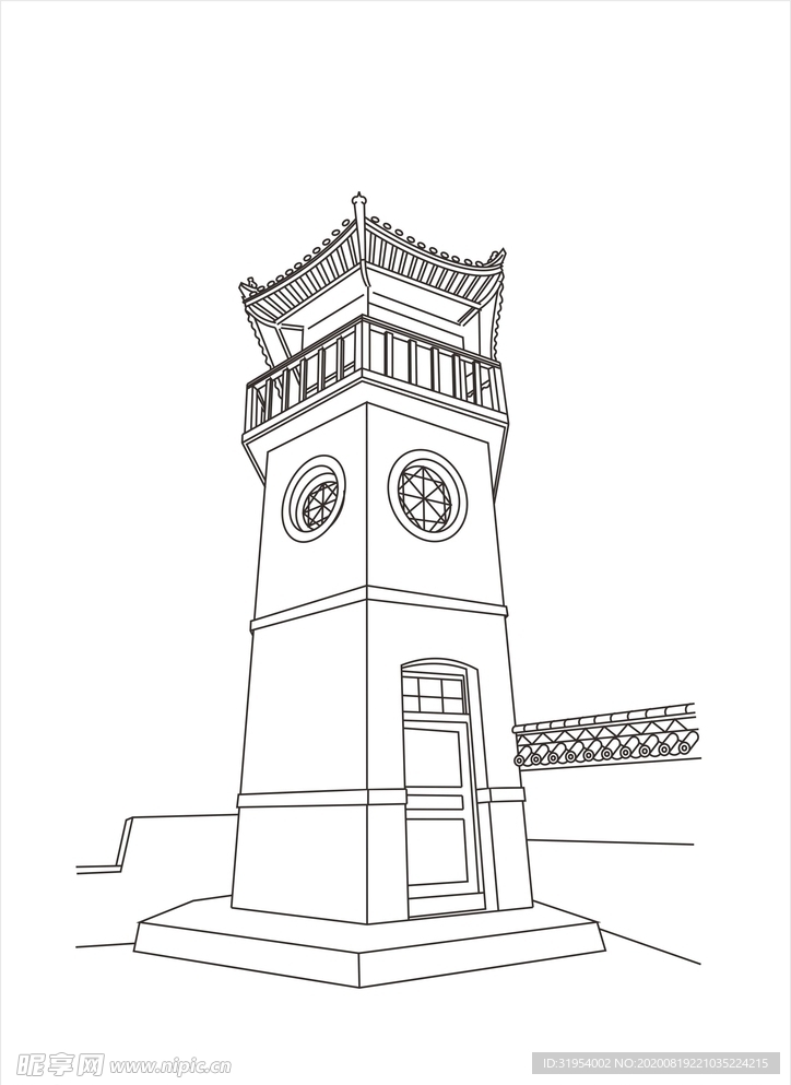 蓬萊閣一角