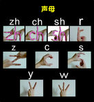 汉语拼音手指操 韵母和声母