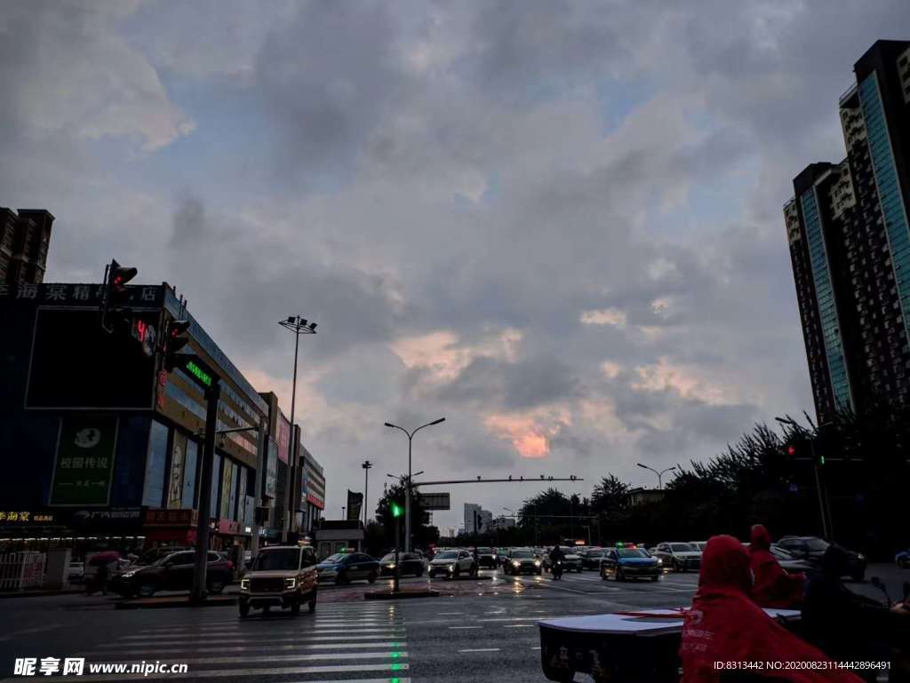 雨后美景