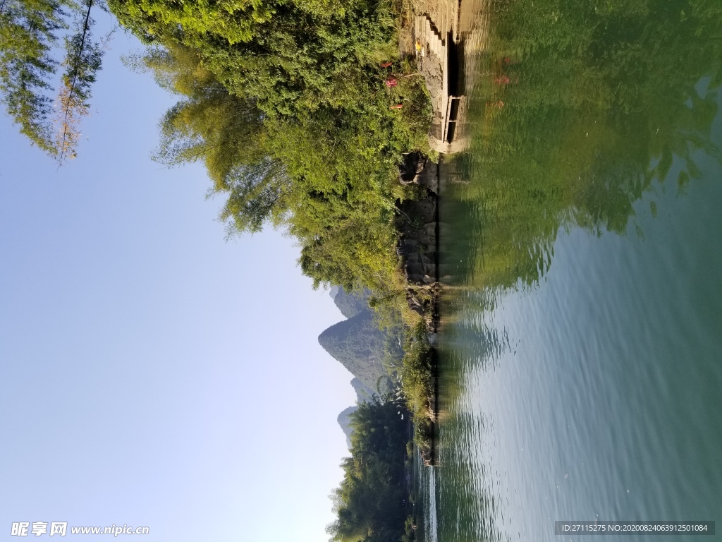 風景圖片 山水 藍天白云