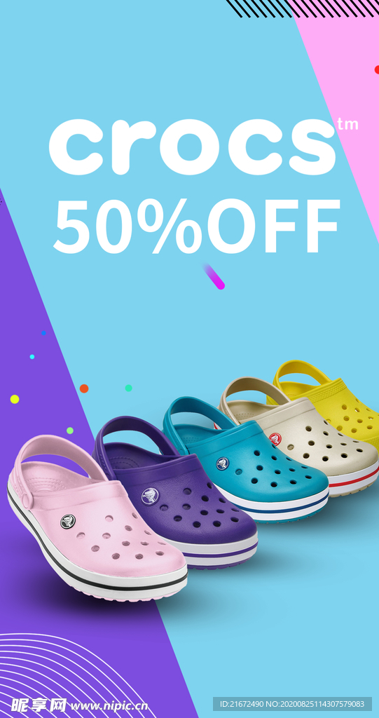crocs涼鞋