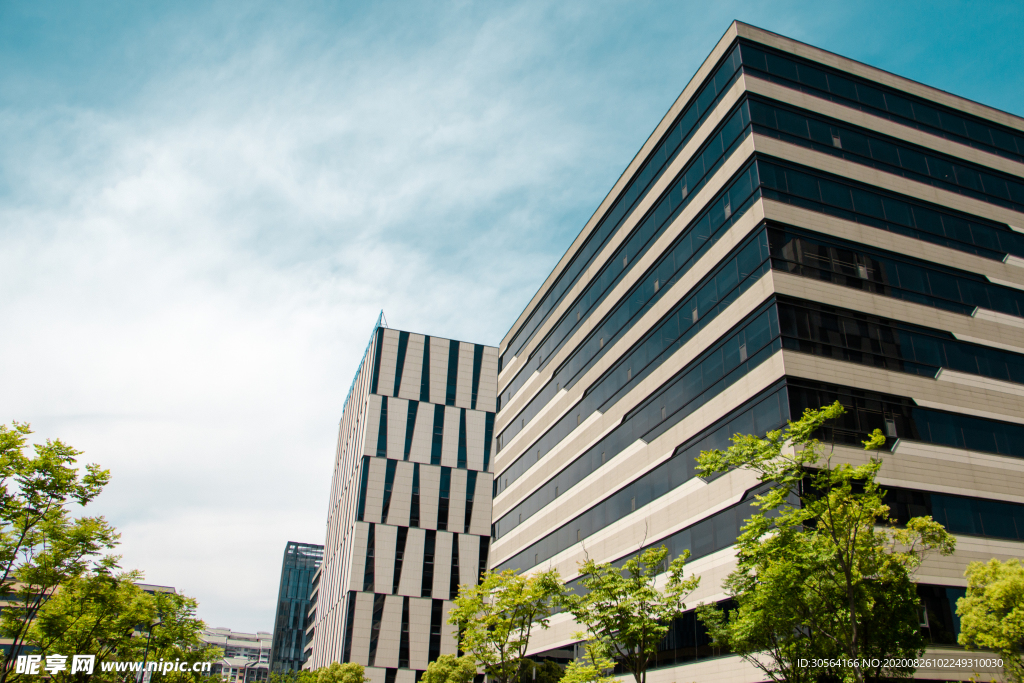 城市建筑大樓企業(yè)背景素材