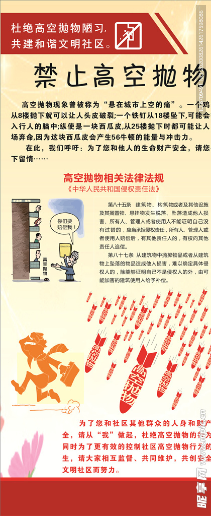 禁止高空拋物