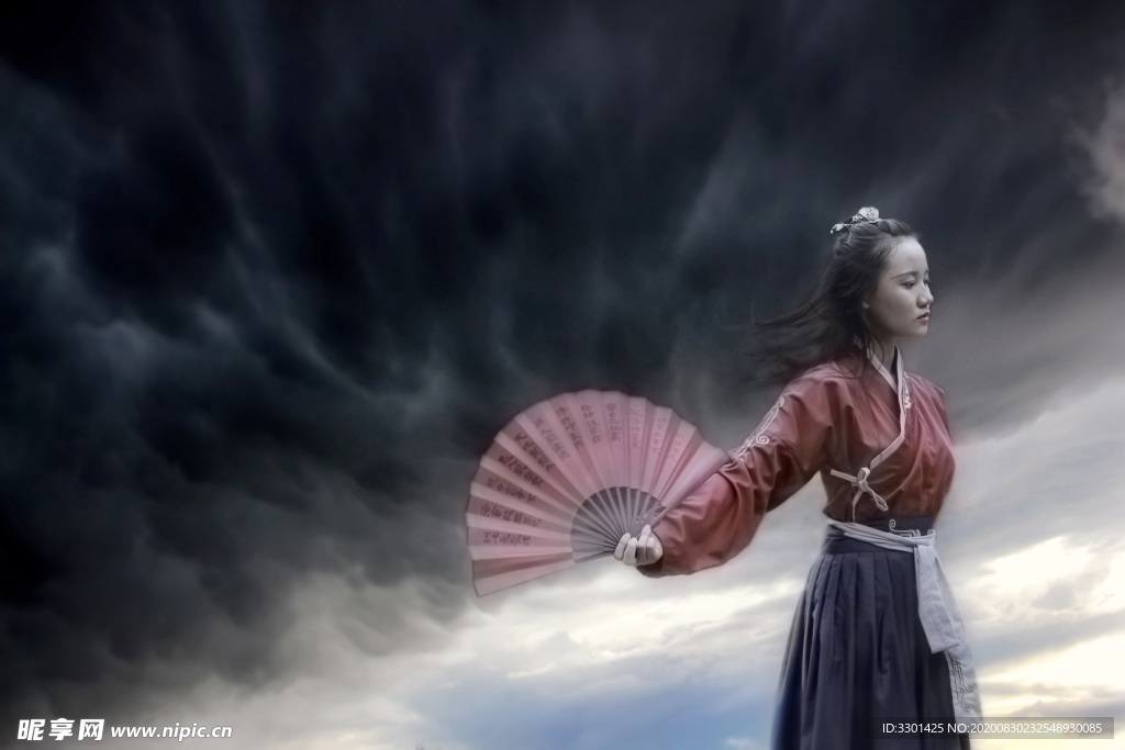 中國古風少女