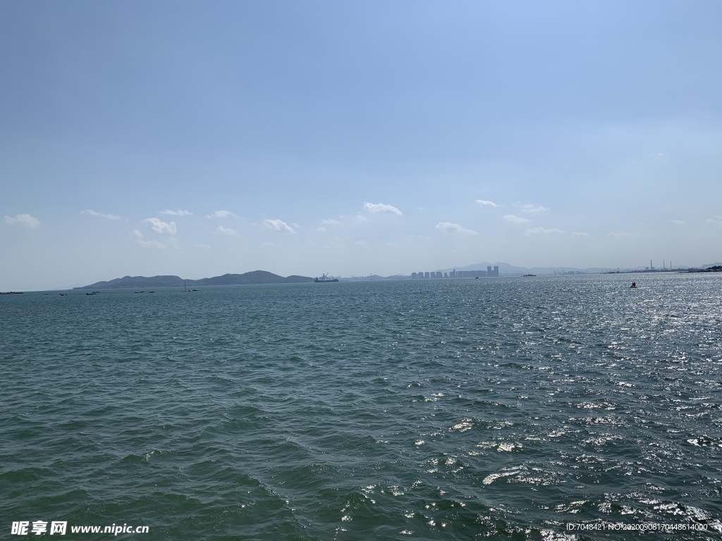 藍天 白云 大海   青島