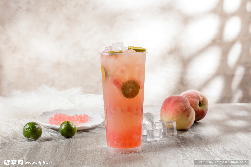 鮮果氣泡飲水蜜桃