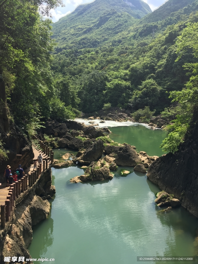 山水風景