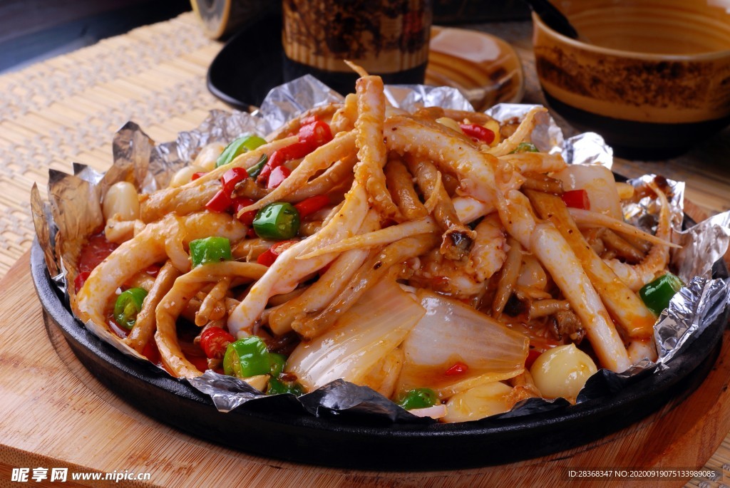 鐵板魷魚須