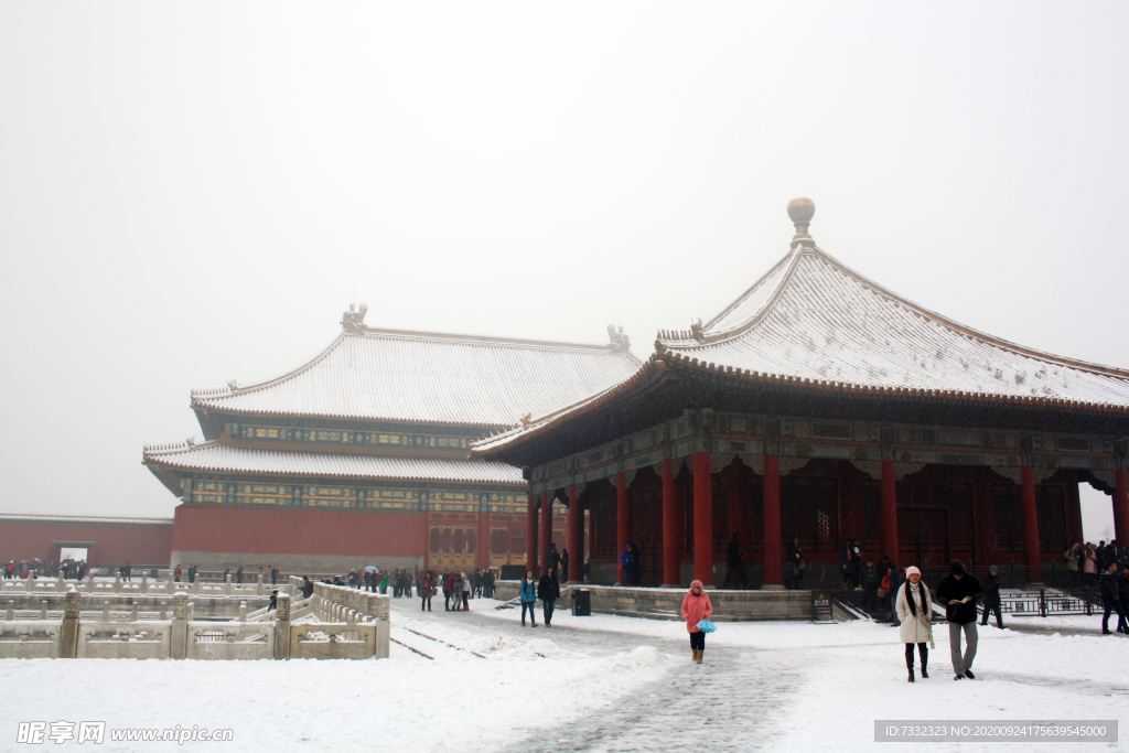 故宮 雪景 紫禁城 皇帝 冬天