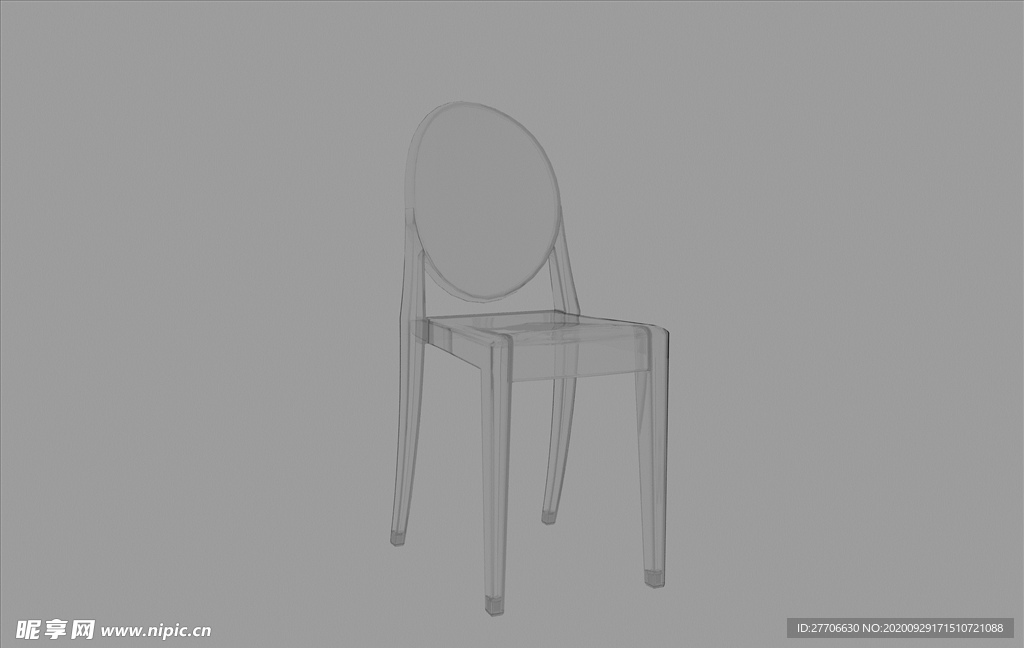 椅子 透明