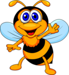 可爱卡通蜜蜂蜜罐蜂蜜超清透明