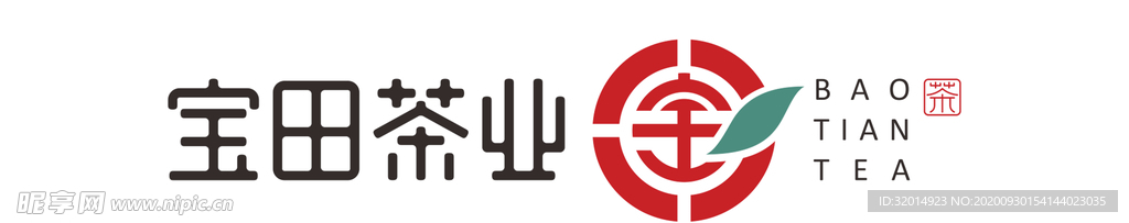 宝田茶业logo