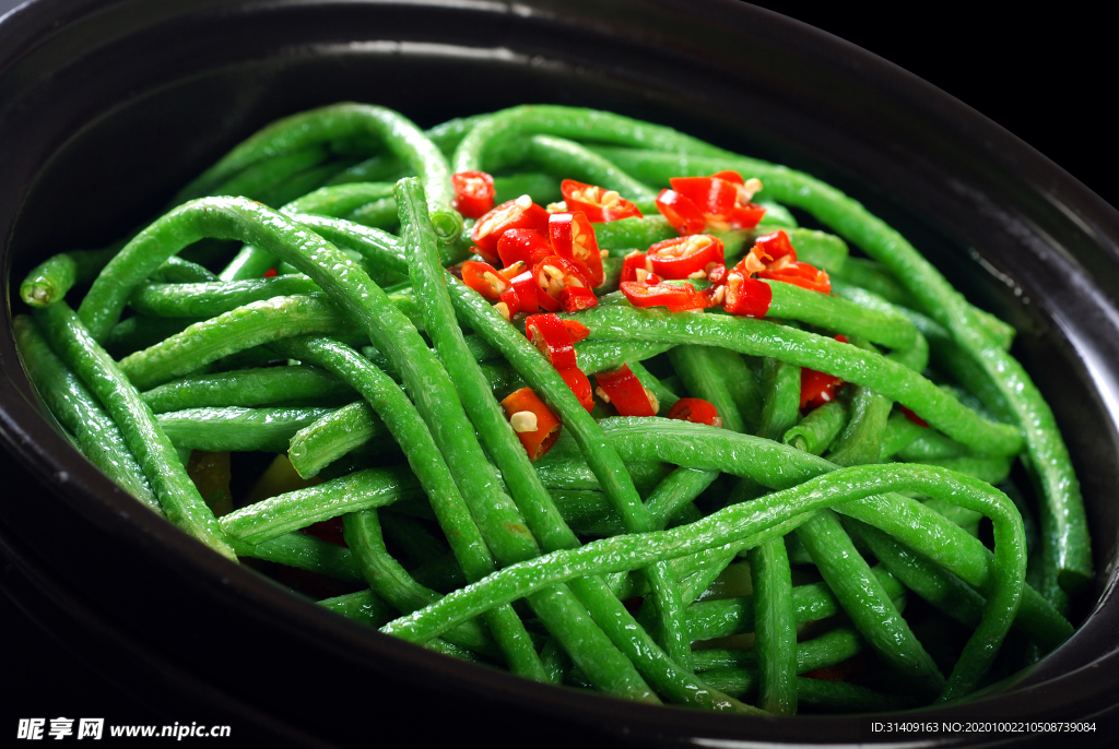 生煎長(zhǎng)豆角