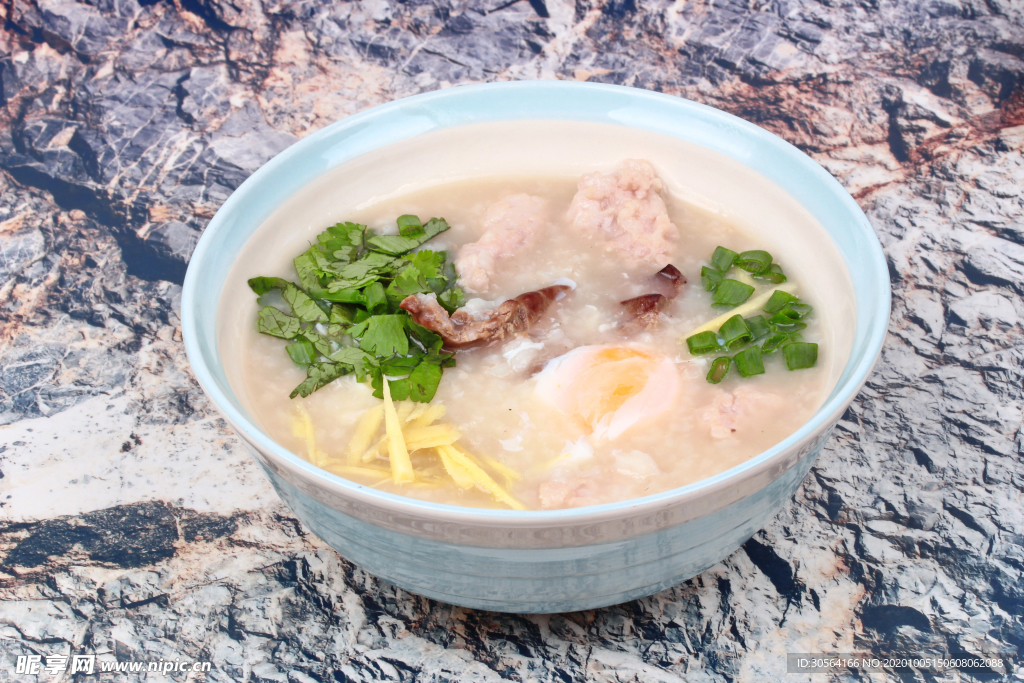 食補粥美食食材背景海報素材