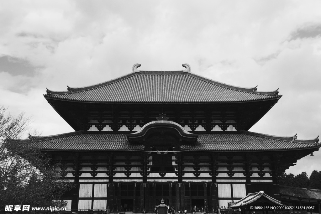 古風建筑旅游旅行背景海報素材