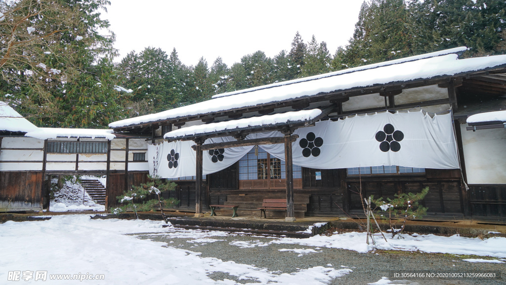 古風建筑旅游旅行背景海報素材