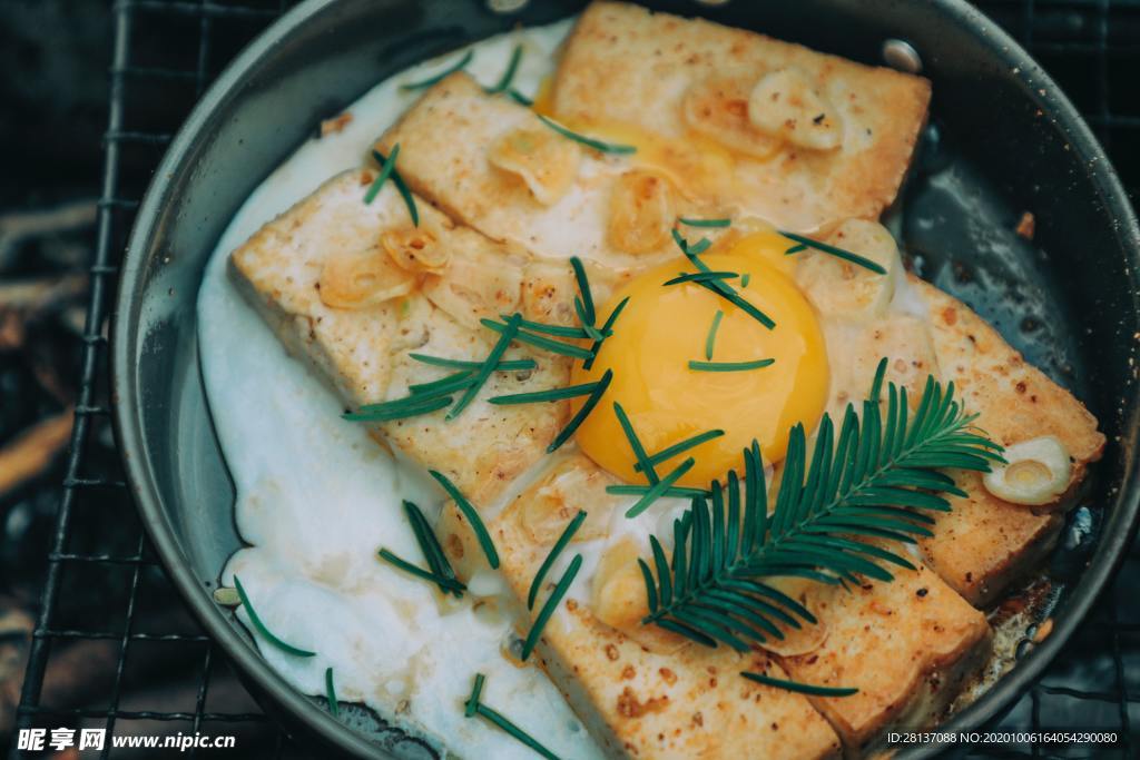 炸豆腐  雞蛋