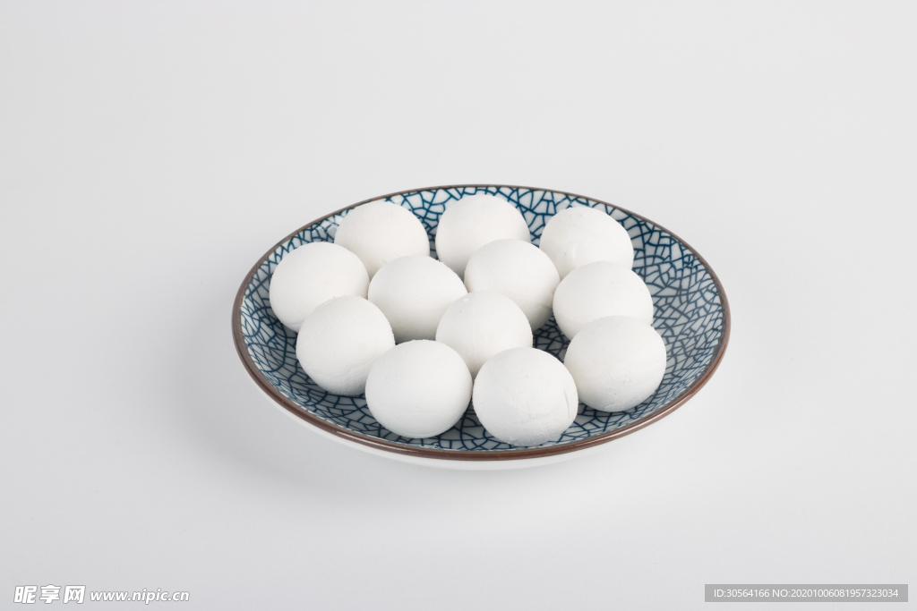 湯圓元宵美食食材背景海報素材