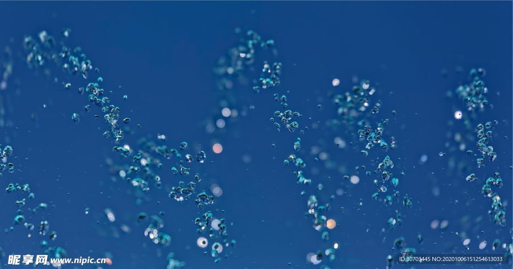 藍色的海