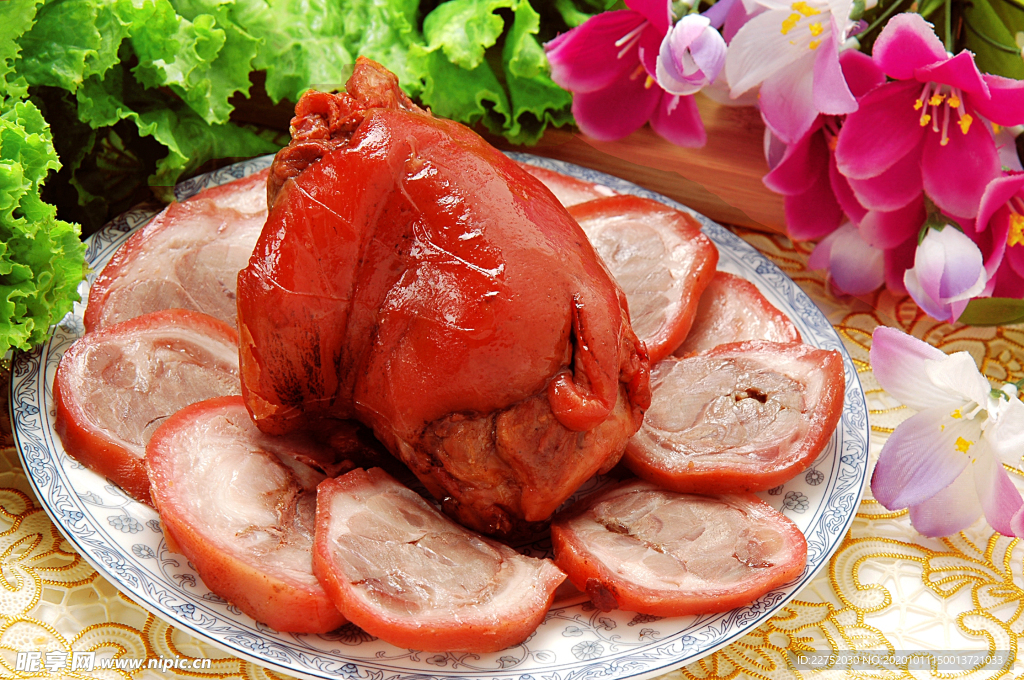 肘花 秀色可餐 豬肘子