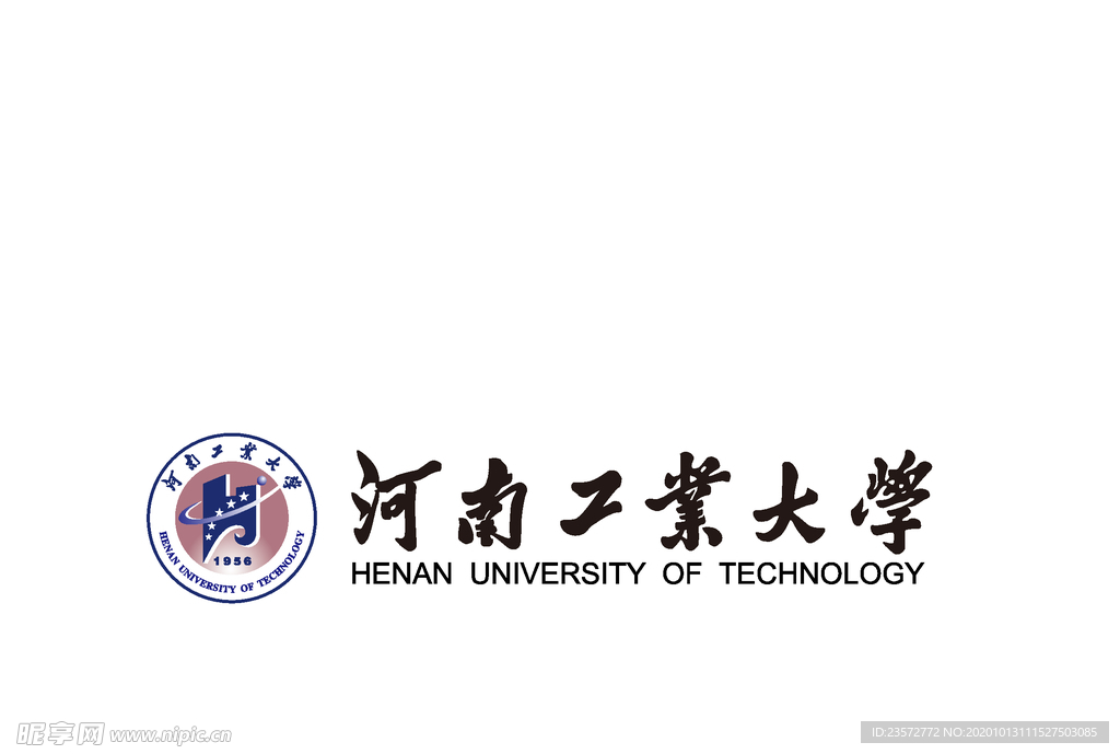 河南工业大学标志