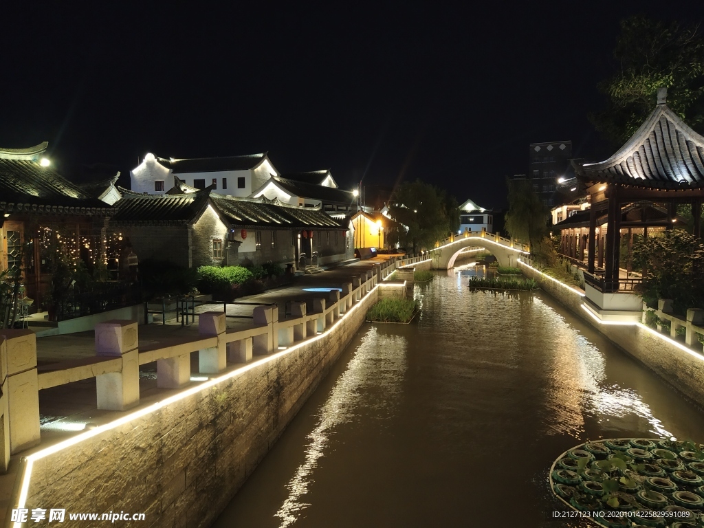 唐闸 古镇 夜景