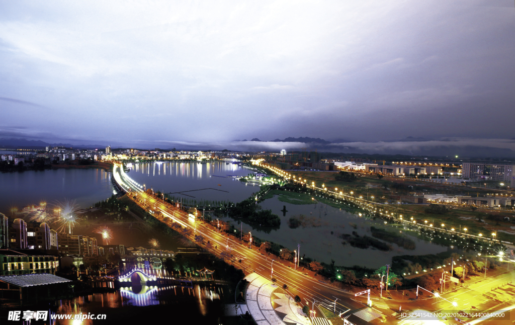 武寧夜景