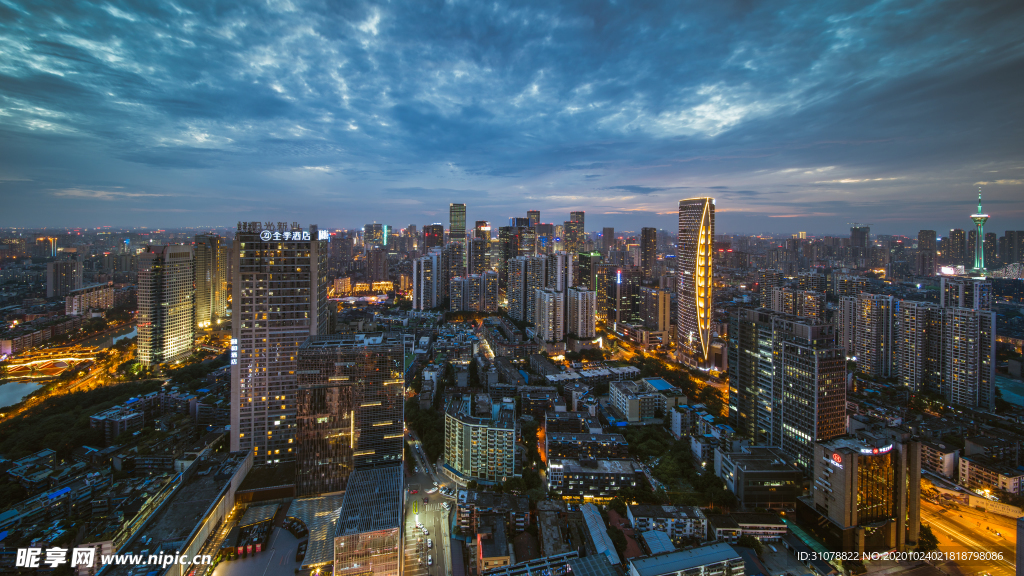 大城市地標建筑攝影