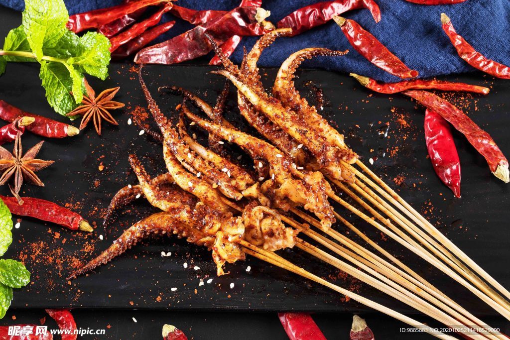 鐵板魷魚(yú)須