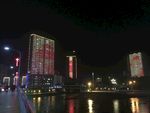 简阳沱三桥夜景