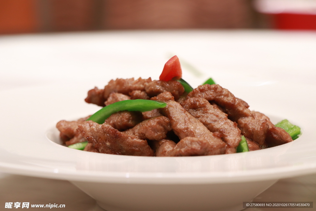 時椒炒牛肉