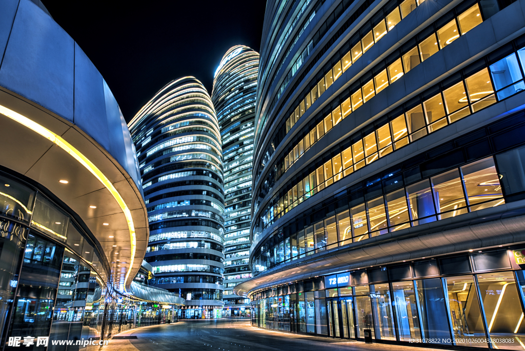 大城市建筑風(fēng)景攝影