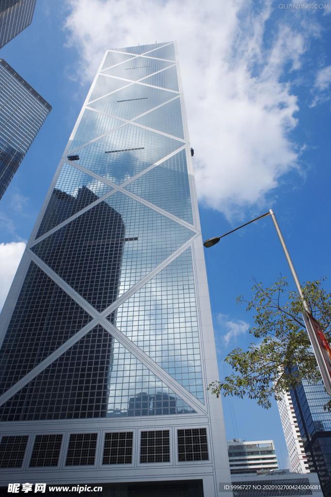 城市大樓仰拍