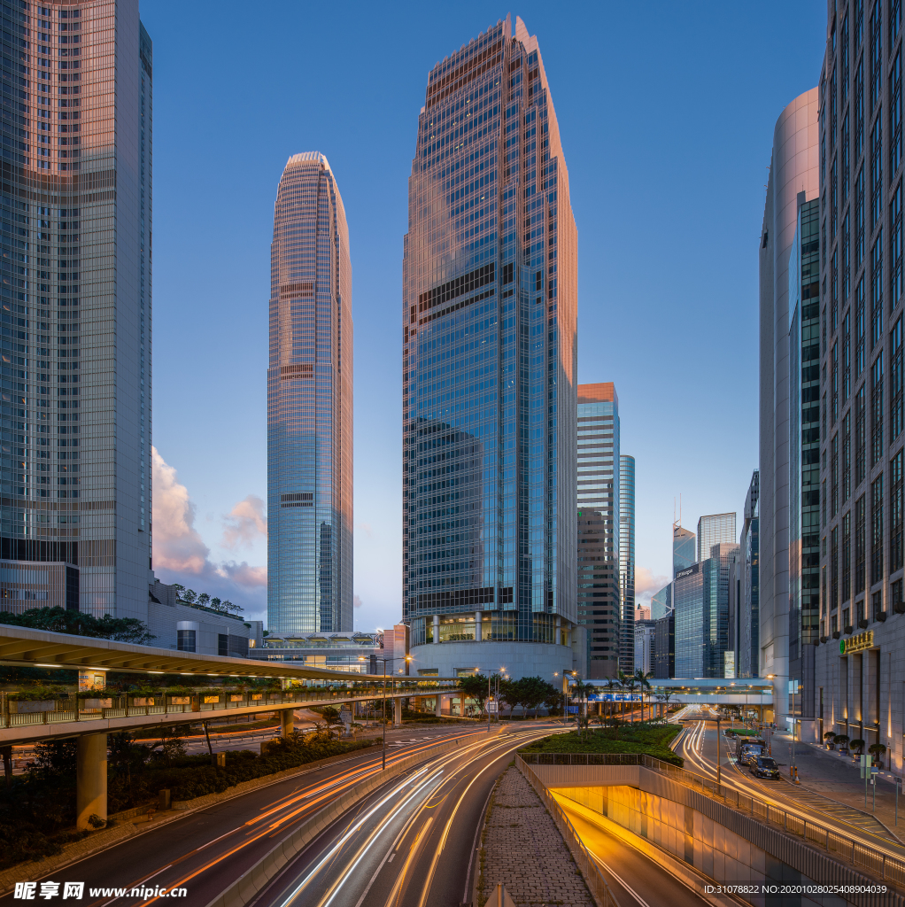 大城市建筑風景攝影