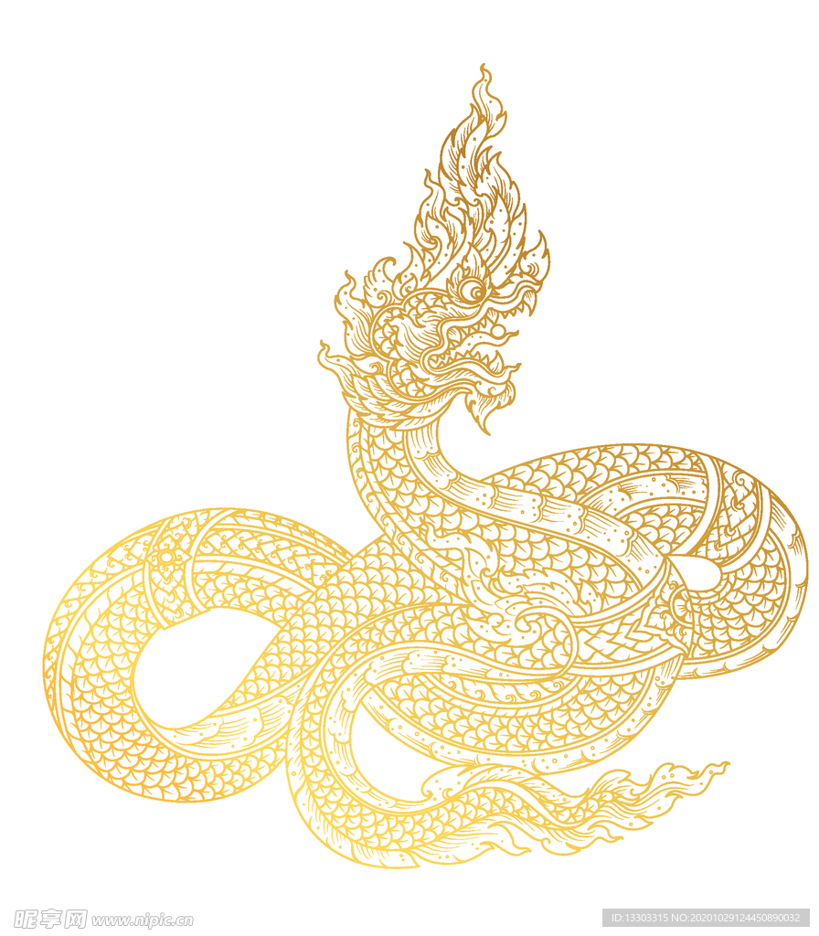 泰國神像矢量素材