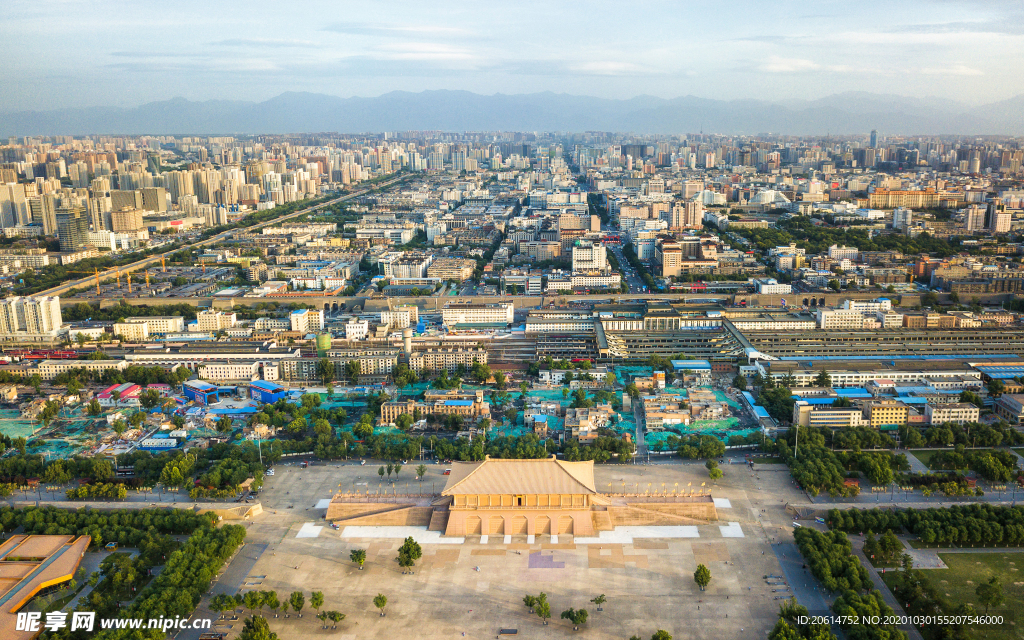 俯瞰城市風(fēng)景