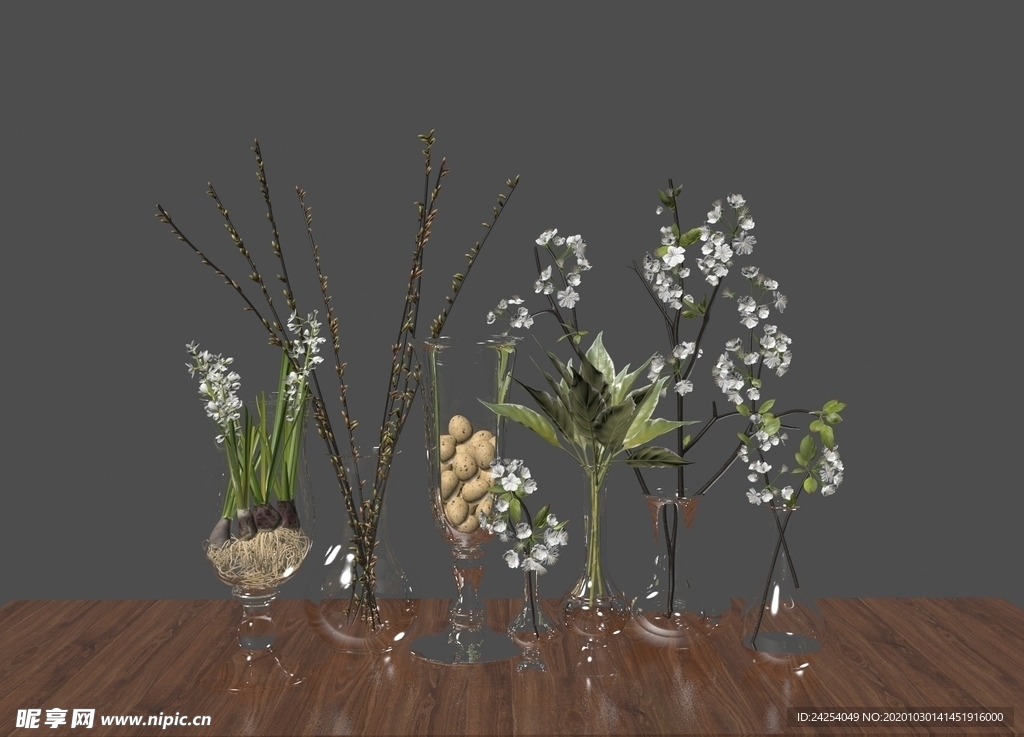 花瓶插花