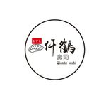 仟鹤寿司logo