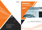 企业画册产品册封面封底设计图片