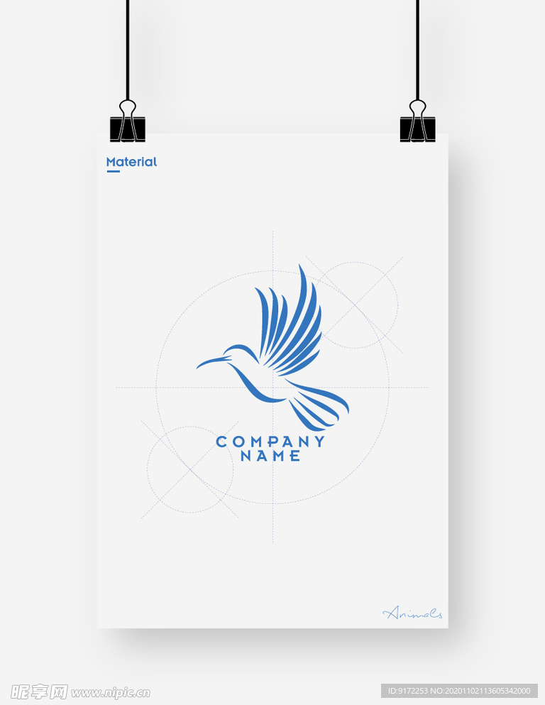 鳥 標志