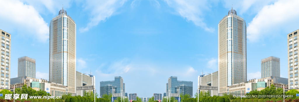 大城市建筑風(fēng)景攝影