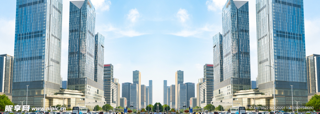 大城市建筑風景攝影