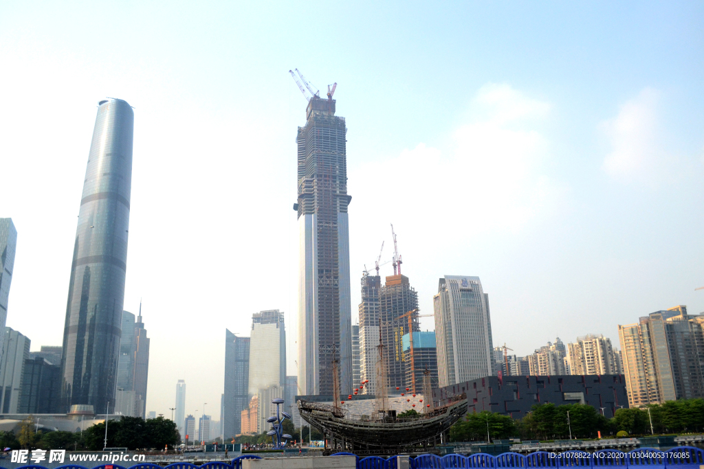 大城市地標(biāo)建筑攝影
