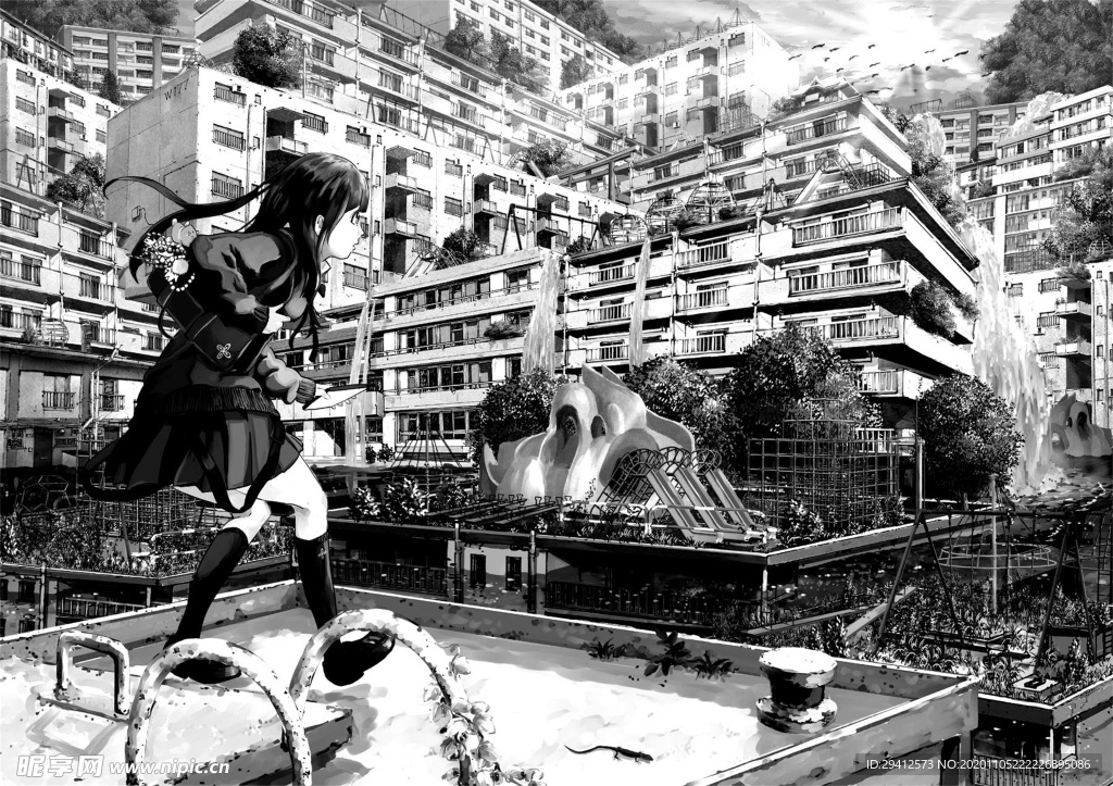 科幻背景