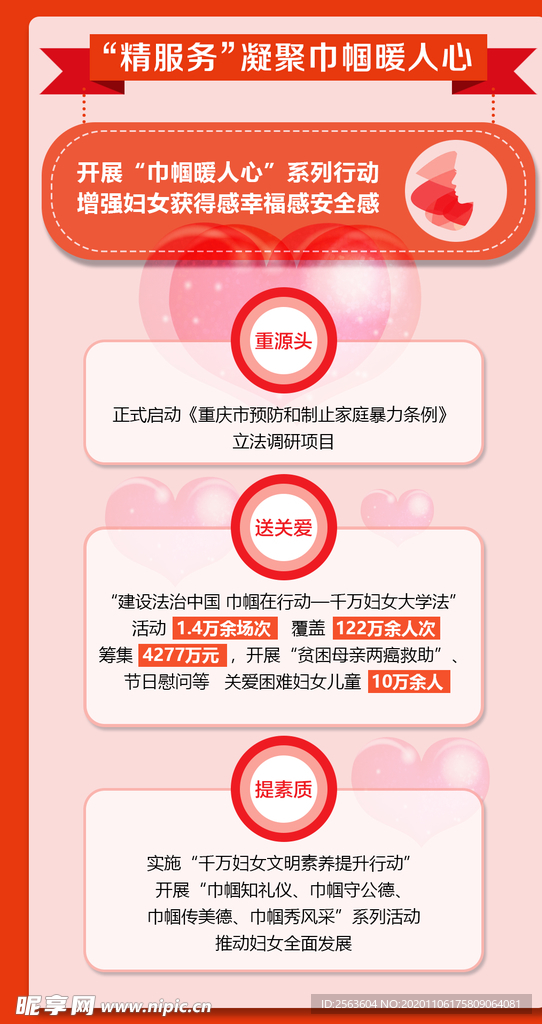 婦女工作微信長圖建功2019