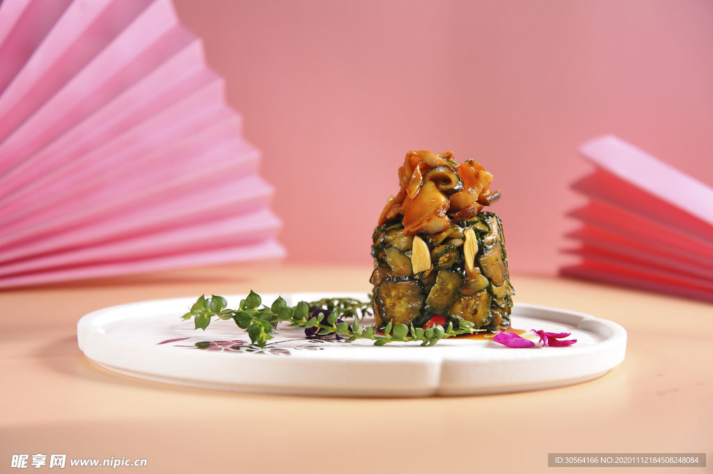 涼拌黃瓜美食食材背景海報素材
