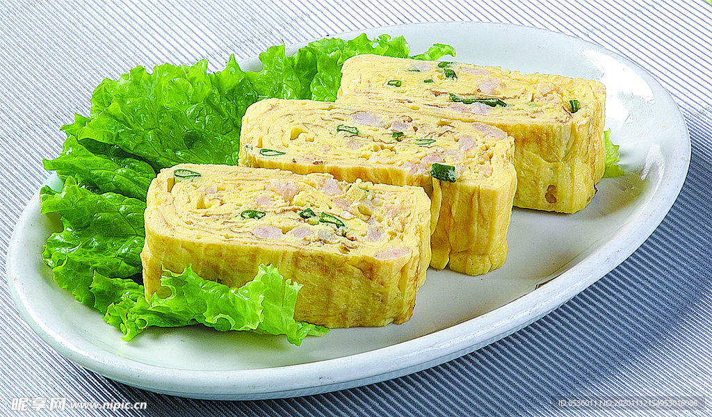 家常菜蝦肉雞蛋卷
