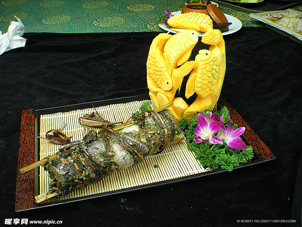 家常菜香茅草捆魚