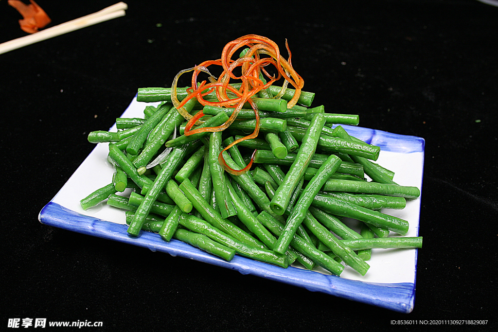 家常菜姜豆